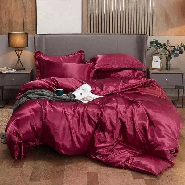 SatinDream Complete Satin Bedding Set