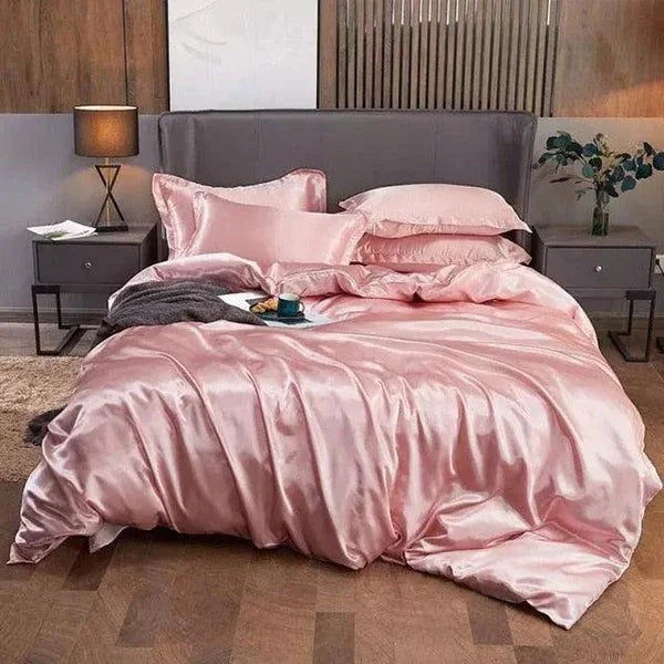 SatinDream Complete Satin Bedding Set