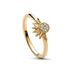 Conjunto Anel Sol e Lua - Sundian - Sundian
