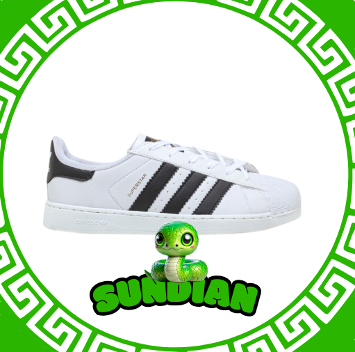 Adidas Sperstar Branco/Preto