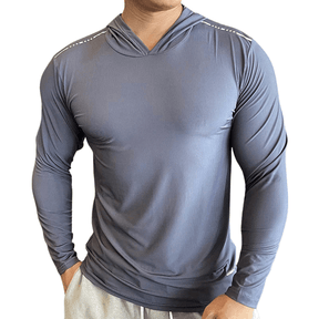 Camiseta Esportiva Masculina Com Capuz - Frete Grátis + Brinde - Sundian