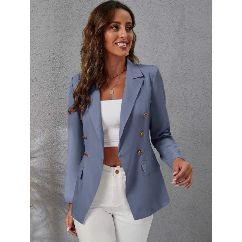 Blazer Addilyn – Design moderno com toque clássico - Sundian