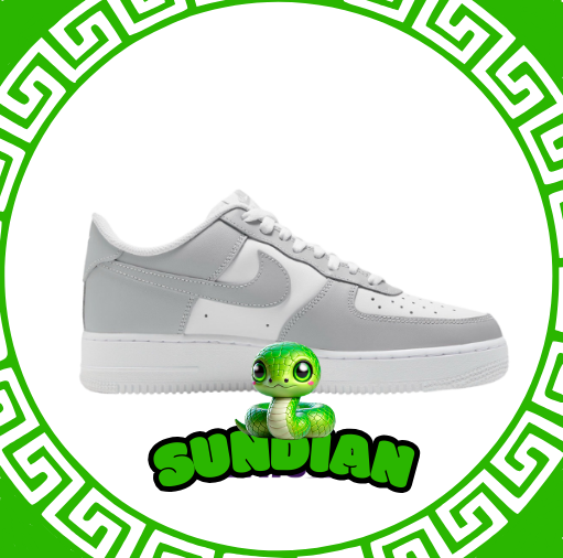 Nike Air Force Branco Cinza