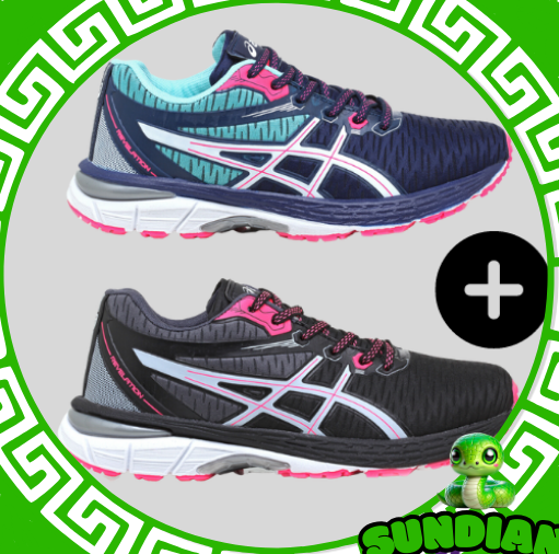 2 PARES Asics Revelation FEM COMPRE 1 LEVE 2