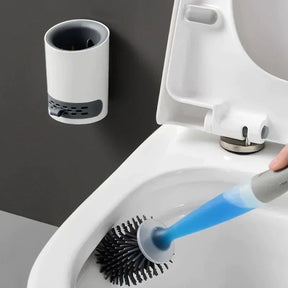 Cepillo de limpieza para inodoro con dispensador recargable - SmartClean
