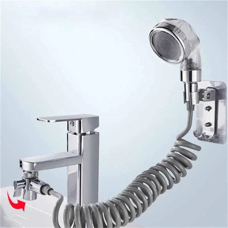 Faucet Extender with Pressurized Shower + Support (Free Gift)