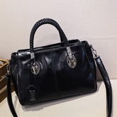 Bolsa Feminina Clássica Algarve / Dupla Alça em Couro PU - Sundian
