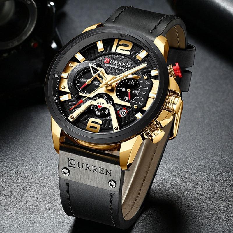 Relógio Casual Masculino CURREN – Sofisticação com caimento perfeito