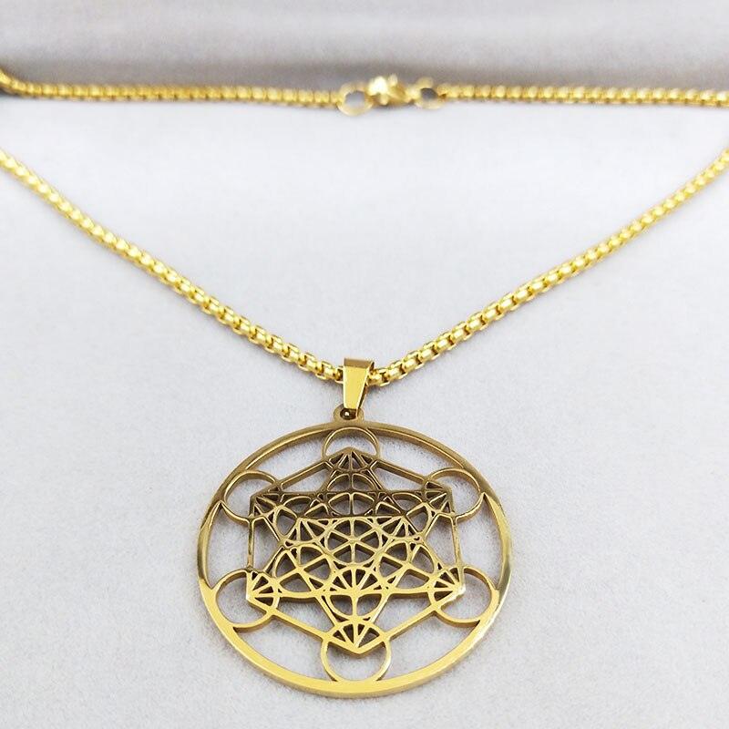 Talisman Chain and Pendant - Metatron's Cube