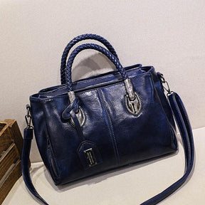 Bolsa Feminina Clássica Algarve / Dupla Alça em Couro PU - Sundian