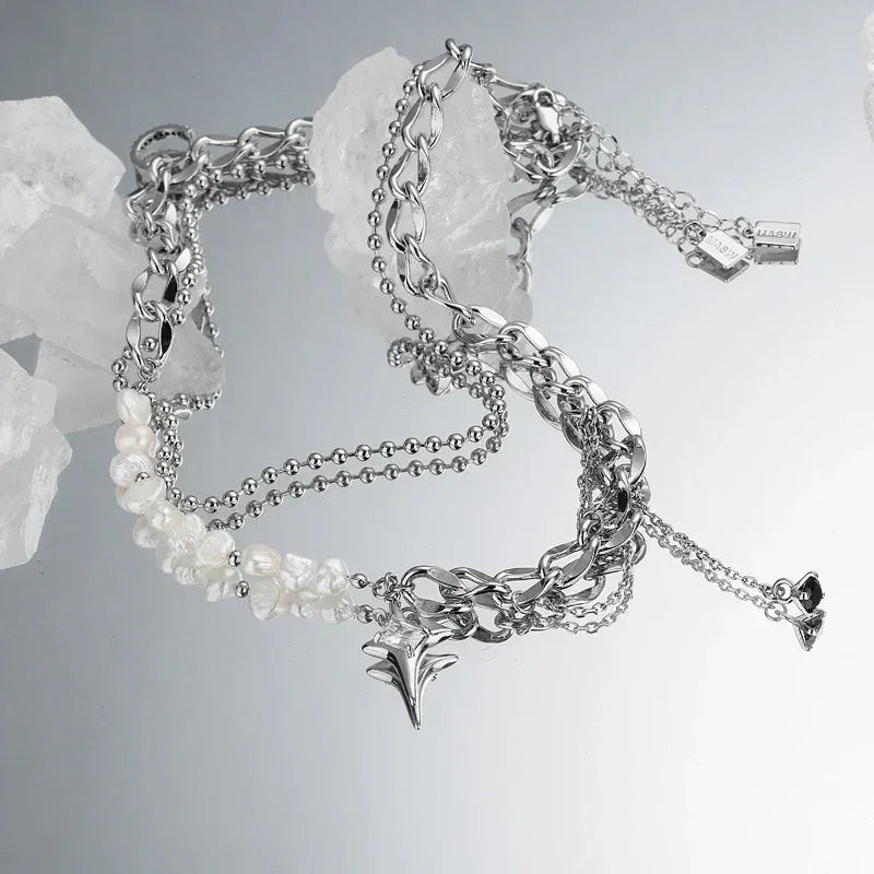 Collar Noche Estrellada en Plata 925 – Elegancia Celestial