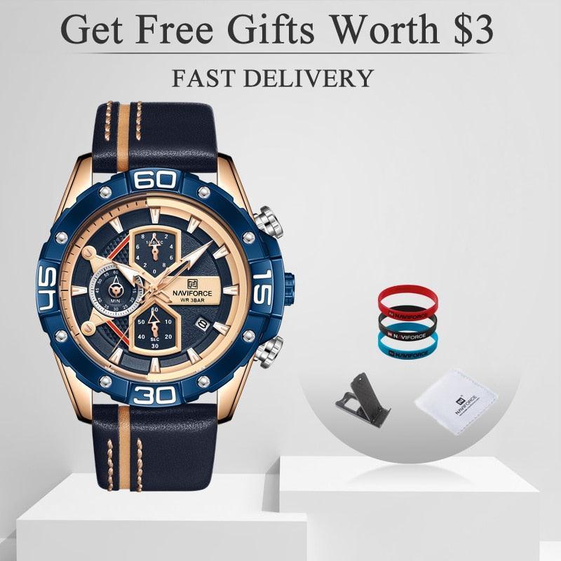 NAVIFORCE Sport For Men Casual Watch – Smooth Touch and Charming Look