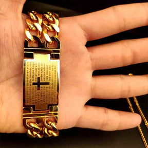 Pulsera Premium con Cruz