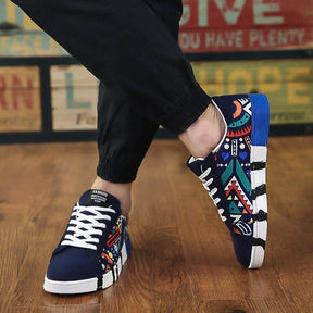 Zapatillas casuales con impresora