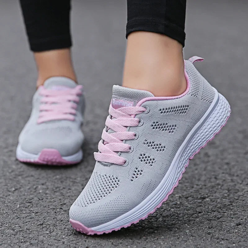 Tênis Feminino Casual | Leve, Respirável e Confortável