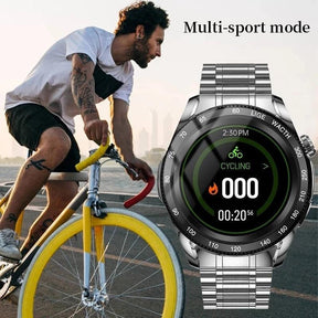 Relógio Casual Masculino automático recarregável – Estilo marcante e confortável