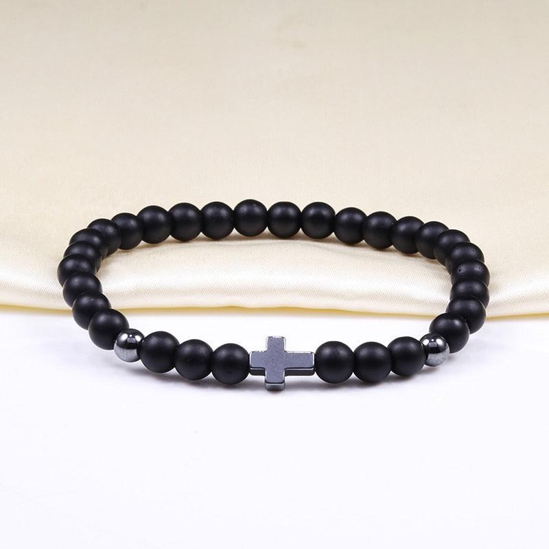 Pulsera de piedra hematita - Sagrada