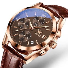 OLEVS Men's Casual Watch - Premium - Charming look to shine