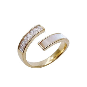 Anel Monreale Cristalizado 18K - Sundian
