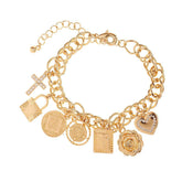 Pulsera ajustable con colgantes - Charme Lux