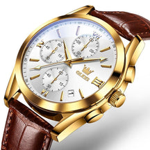 OLEVS Men's Casual Watch - Premium - Charming look to shine