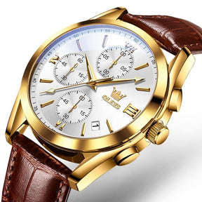 OLEVS Men's Casual Watch - Premium - Charming look to shine
