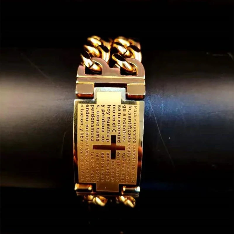Pulseira Premium com Cruz
