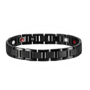 Pulsera de acero magnética