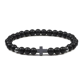 Pulsera de piedra hematita - Sagrada