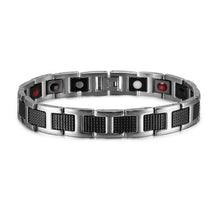 Pulsera de acero magnética