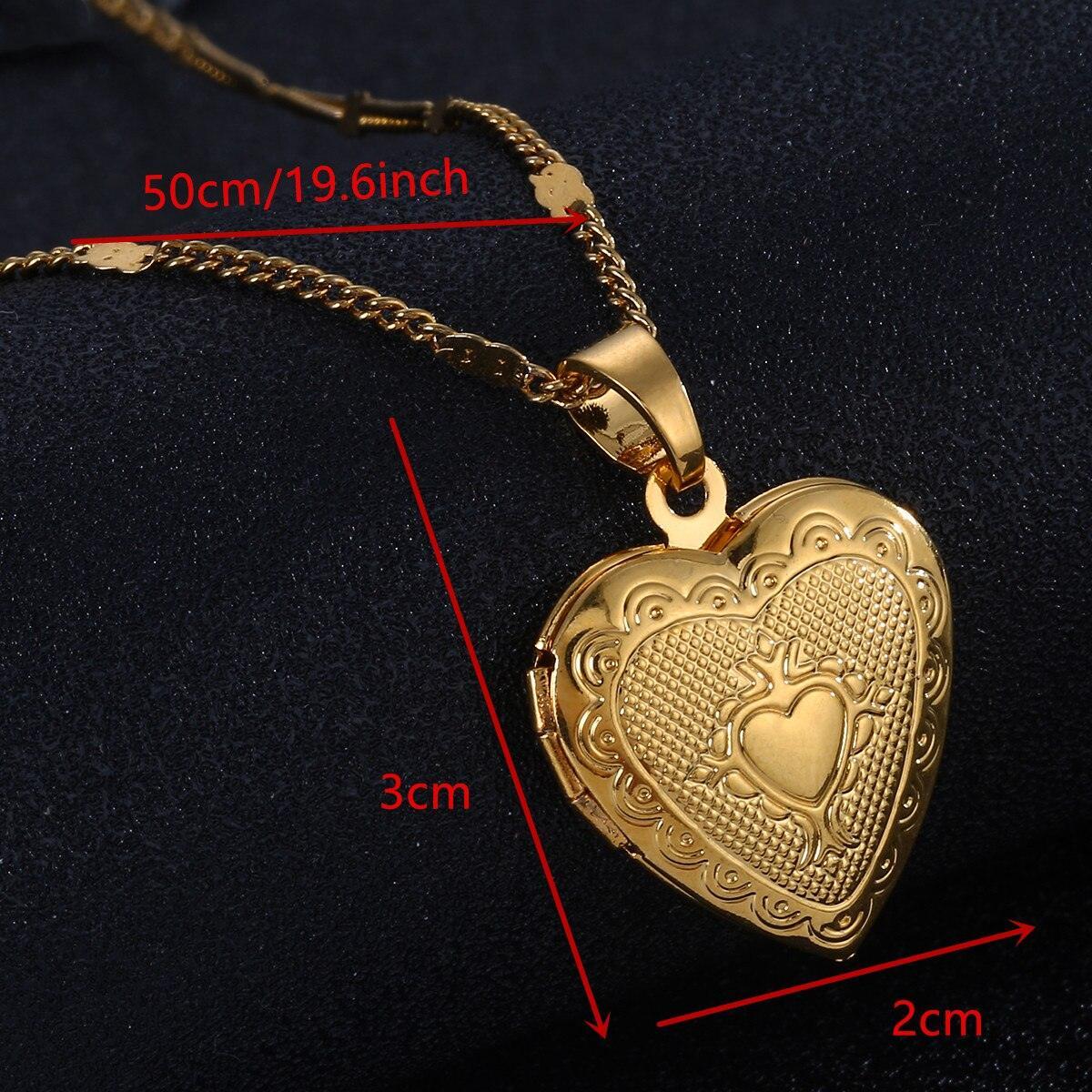 Cadena y colgante de acero - Corazón de María