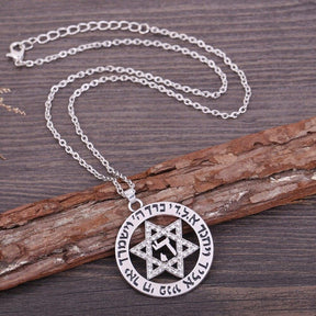 Cadena con colgante - Estrella de David