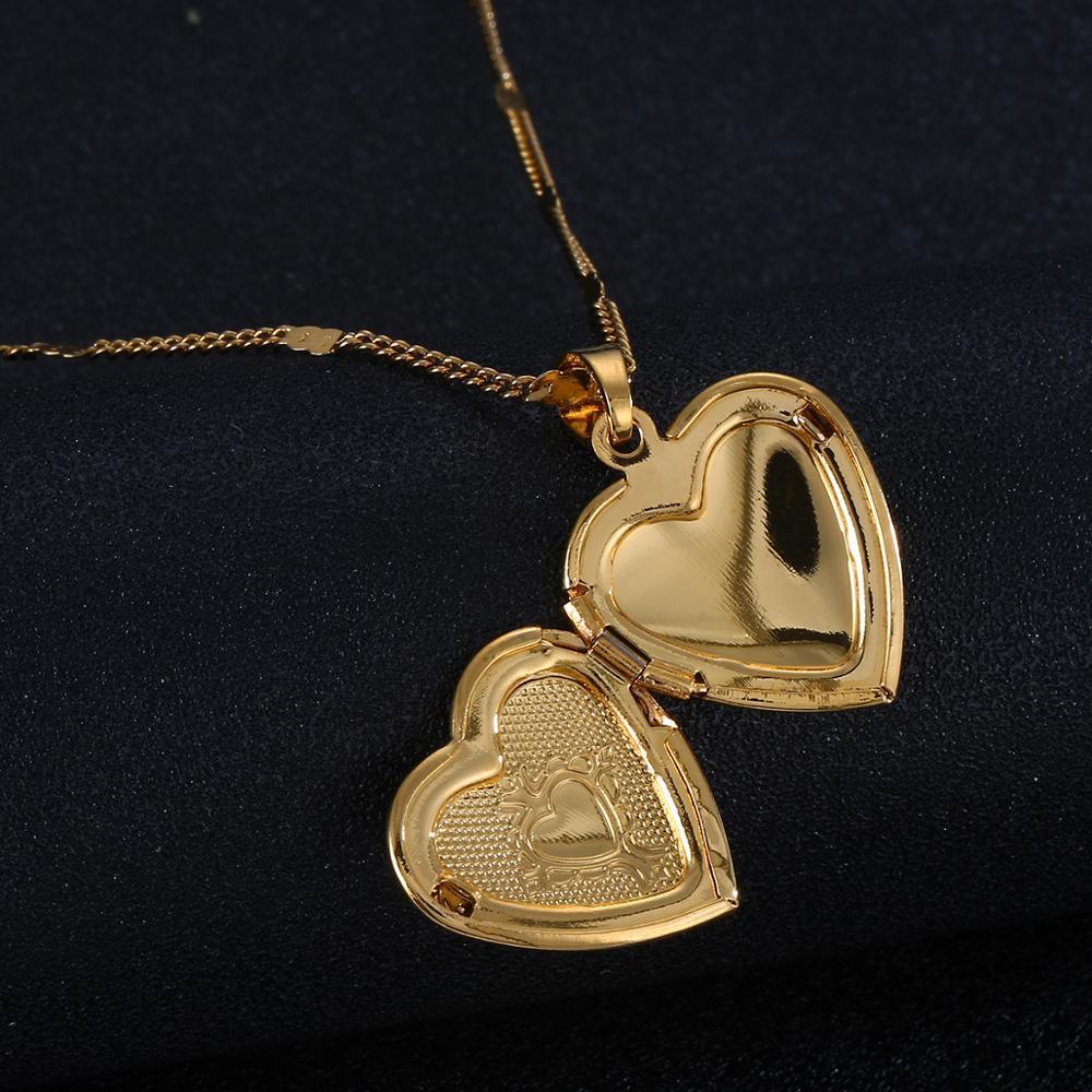 Cadena y colgante de acero - Corazón de María