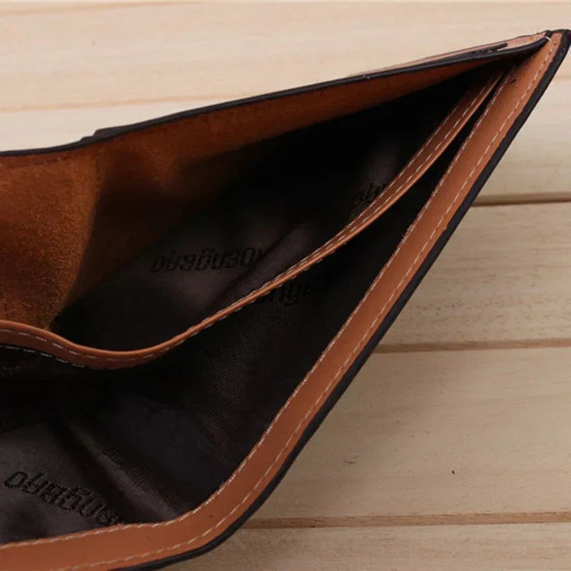Carteira Masculina - Xadrez – Versátil, leve e muito estiloso