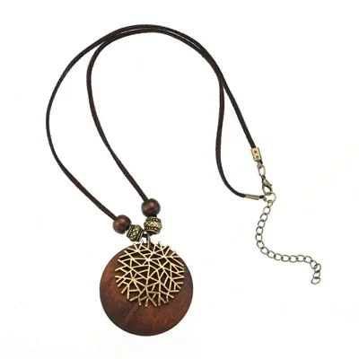 Handmade Women's Necklace - Ice Crystals 