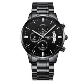 Reloj casual antiarañazos para hombre: un look encantador que brilla