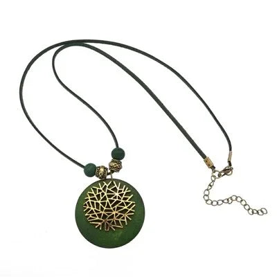 Handmade Women's Necklace - Ice Crystals 
