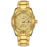 Relógio Casual Masculino Luxury Gold - Original – Elegância e conforto para o dia a dia