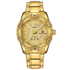 Relógio Casual Masculino Luxury Gold - Original – Elegância e conforto para o dia a dia