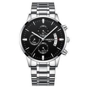 Reloj casual antiarañazos para hombre: un look encantador que brilla