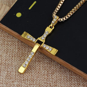 Toretto Cross Stainless Steel Chain