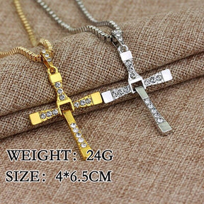 Toretto Cross Stainless Steel Chain