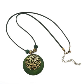 Handmade Women's Necklace - Ice Crystals 