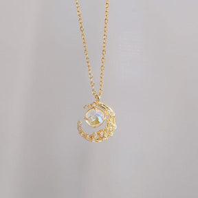 Collar y colgante - Cielo estrellado