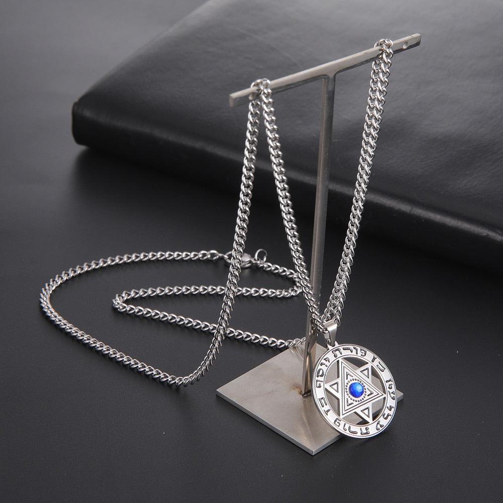 Cadena con colgante - Estrella de David