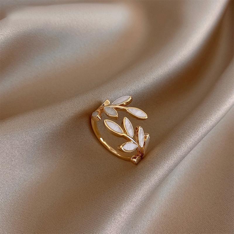 Anel Fiore Banhado 18K - Sundian