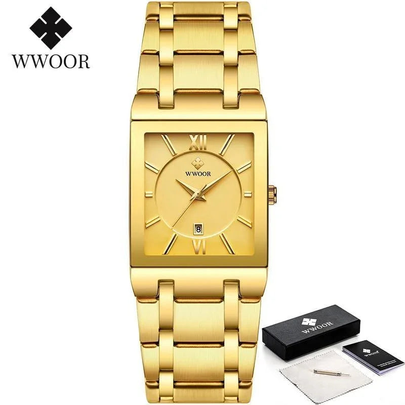 Relógio Casual Masculino Diamond  Wwoor  -  Original – Simplesmente irresistível