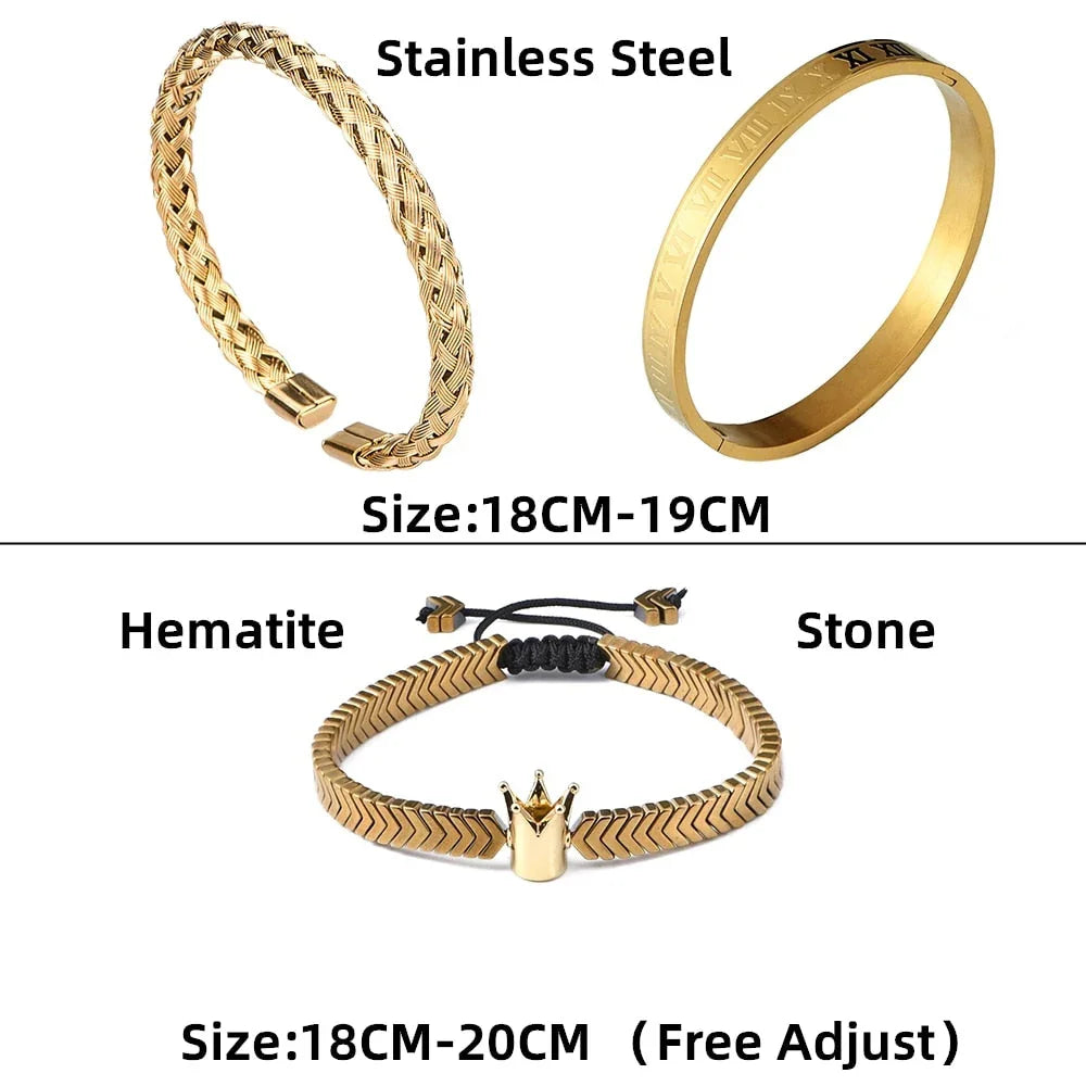 Pulsera Imperatore Versión 2 - 3 piezas