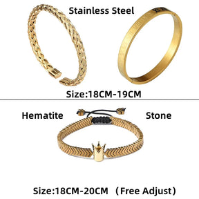 Pulsera Imperatore Versión 2 - 3 piezas