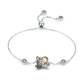 Bee Bracelet in 925 Silver